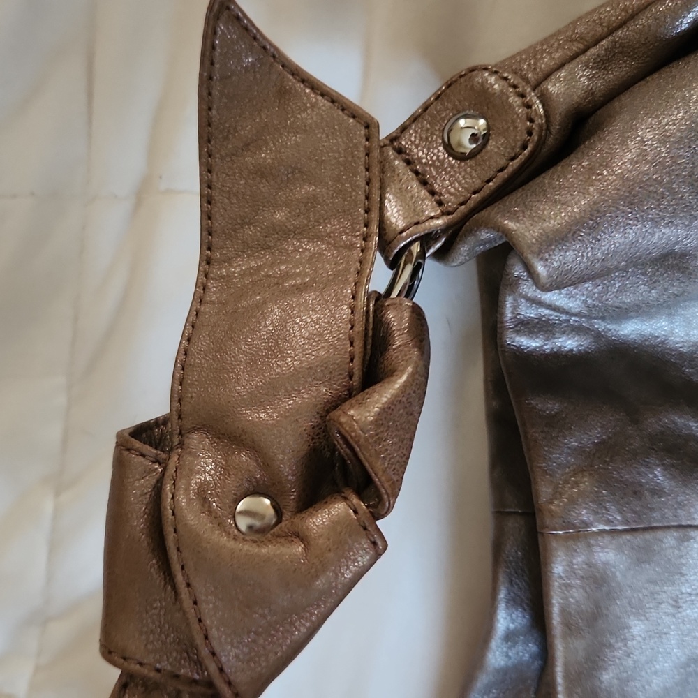 Banana Republic Leather Handbag - Picture 5 of 9